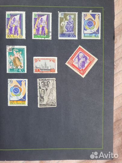 Почтовые марки СССР монголии кореи венгрии