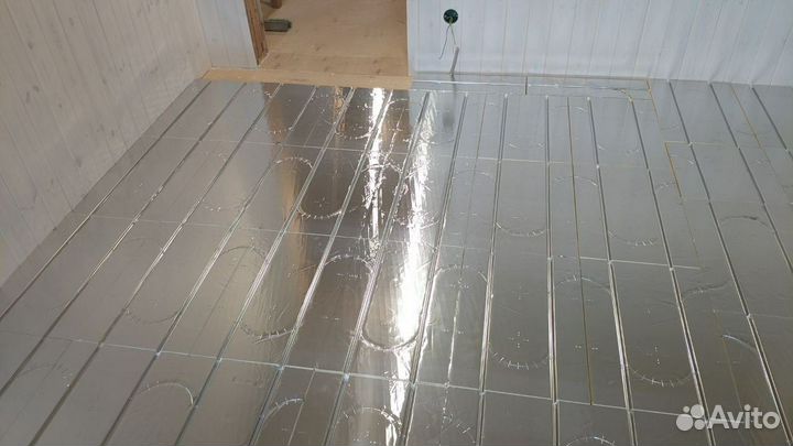 Водяной теплый пол без стяжки