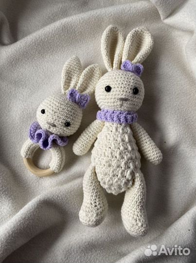 Вязаные игрушки ручной работы