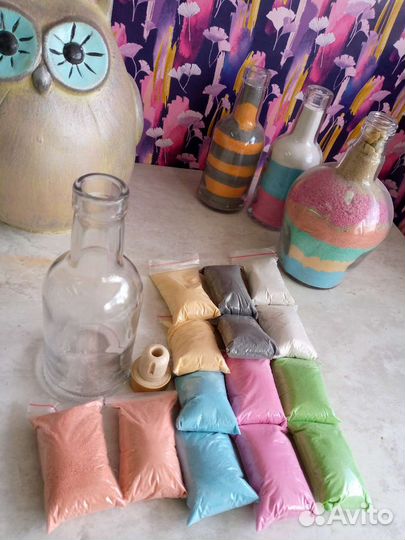 Мраморный песок для декора