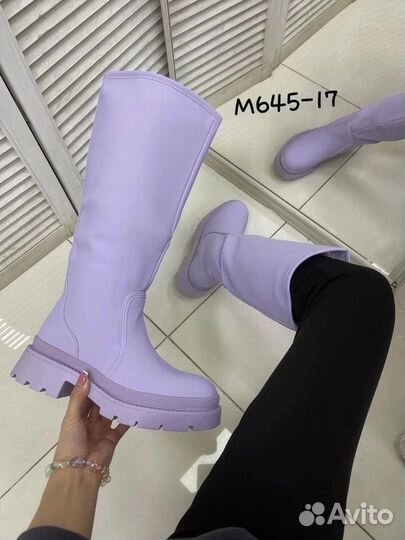 Сапоги зимние женские новые 38