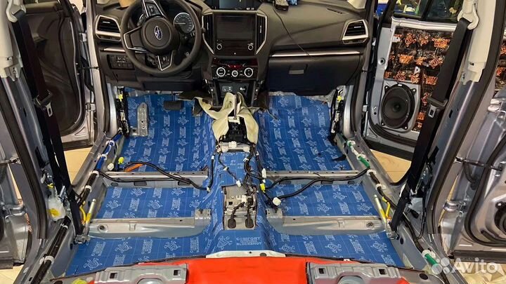 Шумоизоляция авто