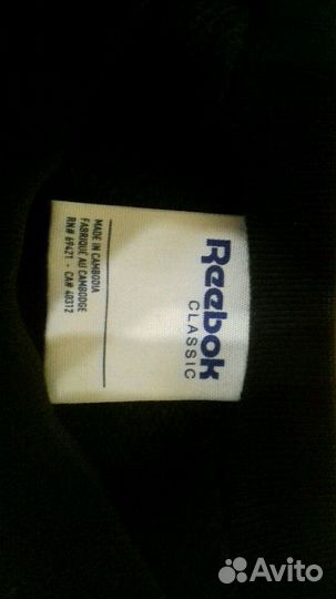 Женская толстовка reebok оригинал xs