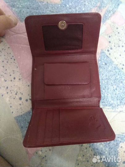 Женский кошелёк из натуральной кожи морского скота