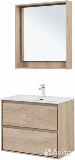 Мебель для ванной Aquanet Милан 80 дуб светлый