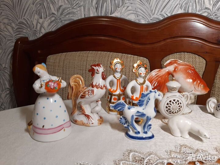 Фарфоровые статуэтки СССР и не только обновлено