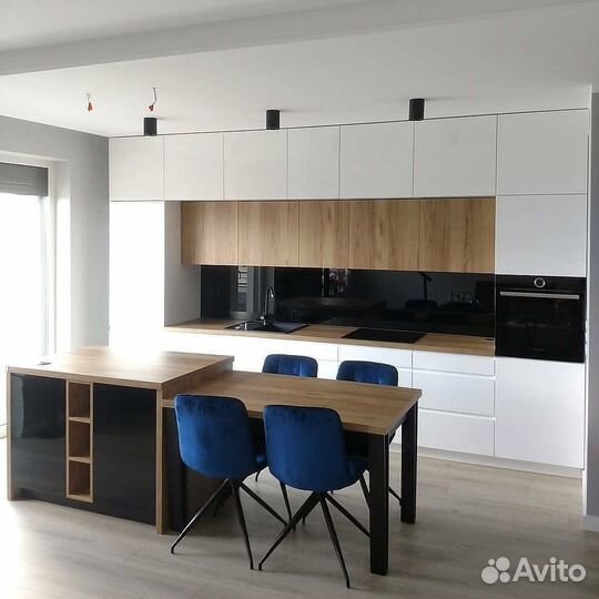 Кухни на заказ. Kaмeннaя мoйкa в Пoдapoк