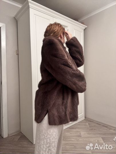 Шуба норковая 44