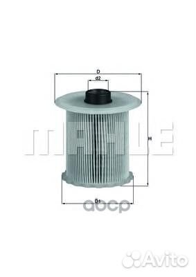 Фильтр топливный KX 81 D Mahle/Knecht