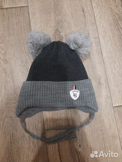 Шапка детская для мальчика (весна/осень)