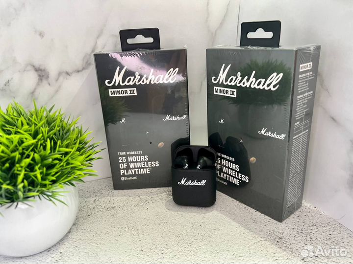 Беспроводные наушники Marshall Minor 3