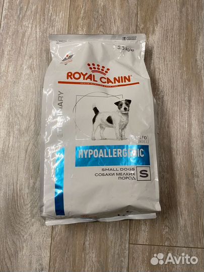 Корм для собак royal canin Hypoallergenic 3.5кг