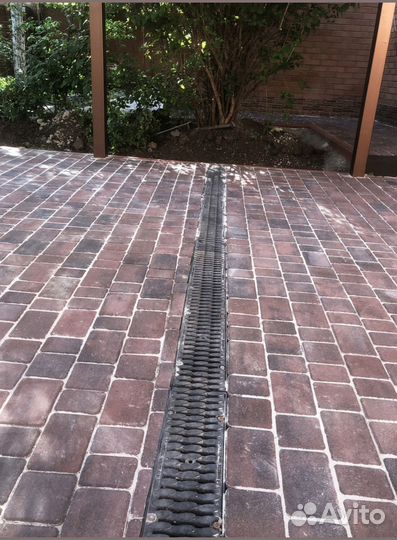 Тротуарная плитка сухопрессованная