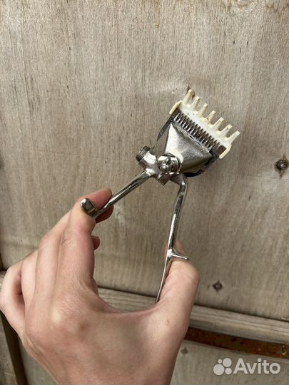 Механическая машинка для стрижки волос ручная СССР