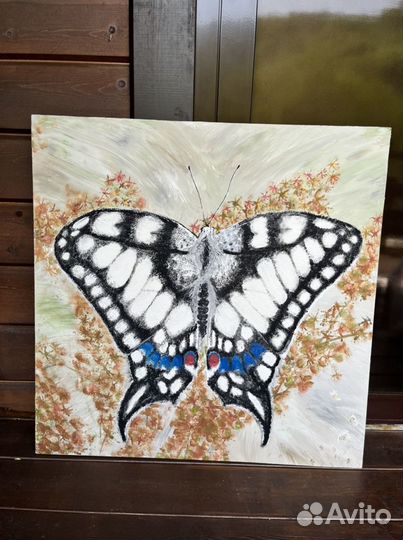 Картина акрилом на холсте