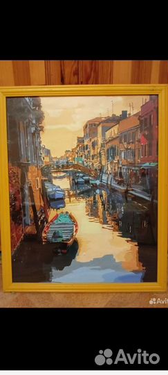 Подарок, Картина маслом на холсте 40х50