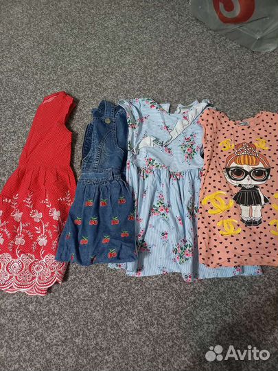 Детские вещи пакетом для девочек