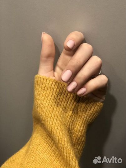 Маникюр и педикюр с покрытием гель лак