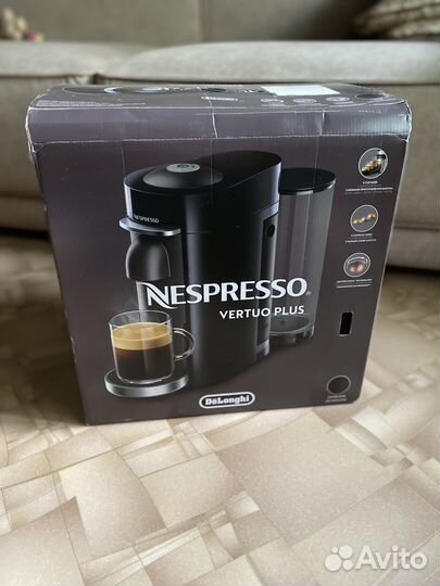 Кофемашина Delonghi Nespresso Vertuo Plus