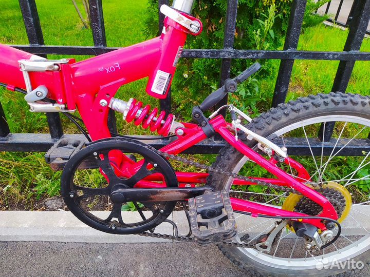 Компактный велосипед Dahon рама Fox B6 двухподвес