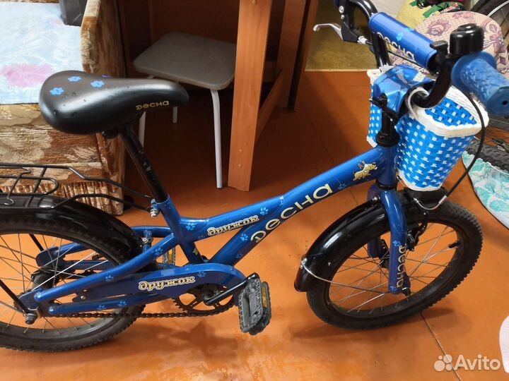 Велосипед детский 4х колёсный