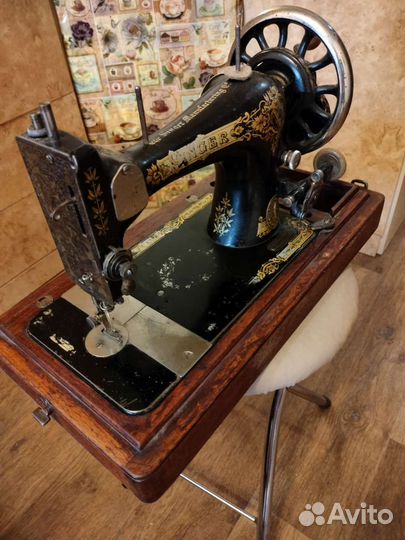 Швейная машинка зингер антикварная