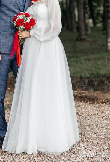 Свадебное платье 44 46