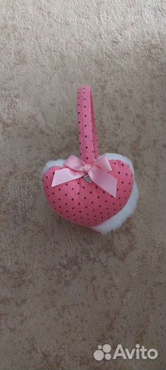 Наушники меховые gloria jeans на 7-9лет бу раз