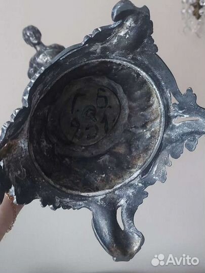 Антиквариат статуэтка шпиатр