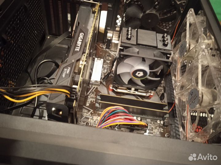 Игровой компьютер ryzen 5 5600g gtx 1070