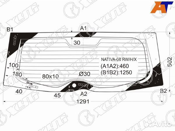 Стекло заднее mitsubishi montero sport