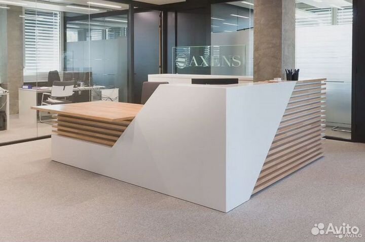 Стойки ресепшн, мебель для офиса