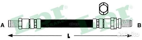 Тормозной шланг 6T46771 Lpr