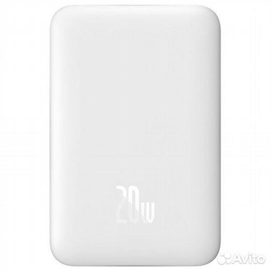Baseus Magnetic Power Bank 10000 mAh 20W (белый)