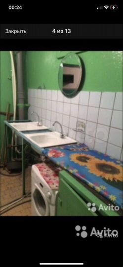 Комната 18 м² в 1-к., 8/9 эт.