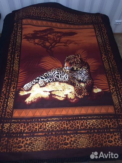 Плед флисовый новый 150*200