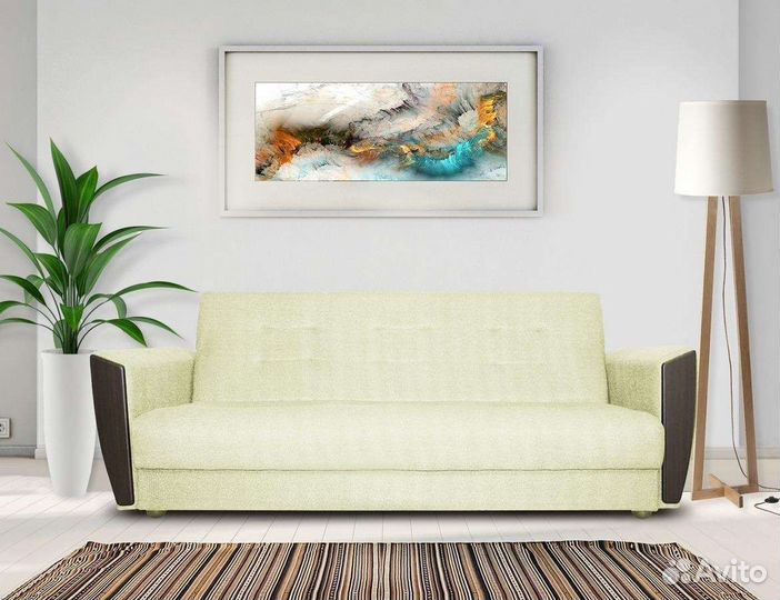 Диван-книжка Лира Люкс бежевый