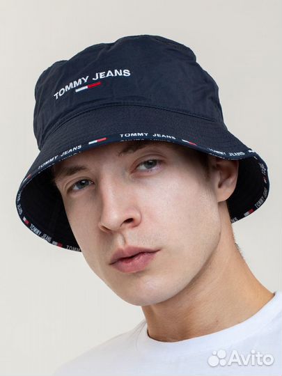 Панама мужская летняя синяя Tommy Jeans