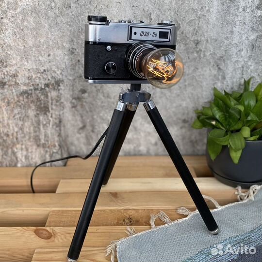 Лампа настольная, светильник лофт, ночник