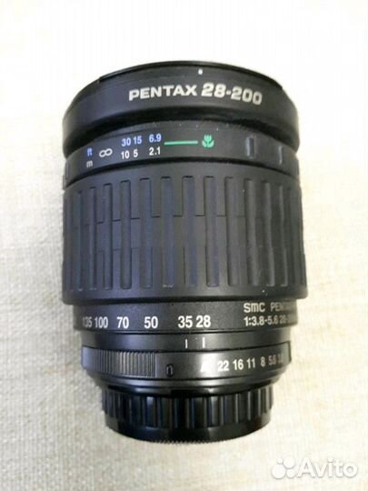 Объективы Пентакс