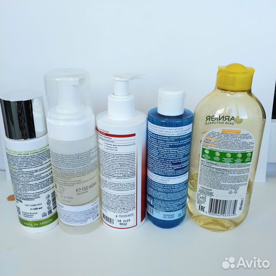 Пакет (Остатки)косметики для кожи лица