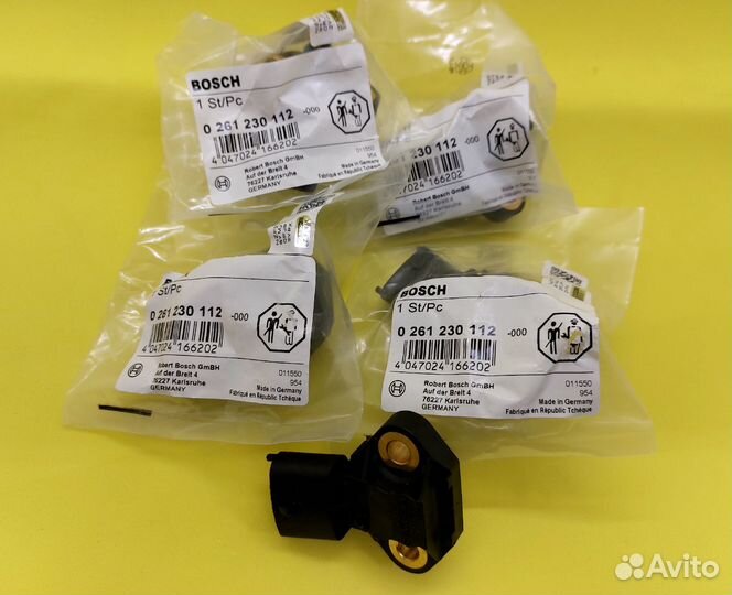 Датчик давления и температуры топлива 0261230112