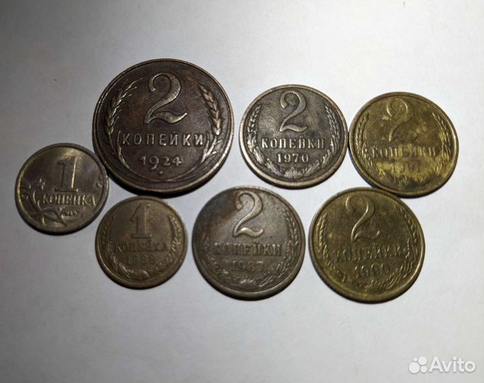 Монеты СССР и рубли 90х