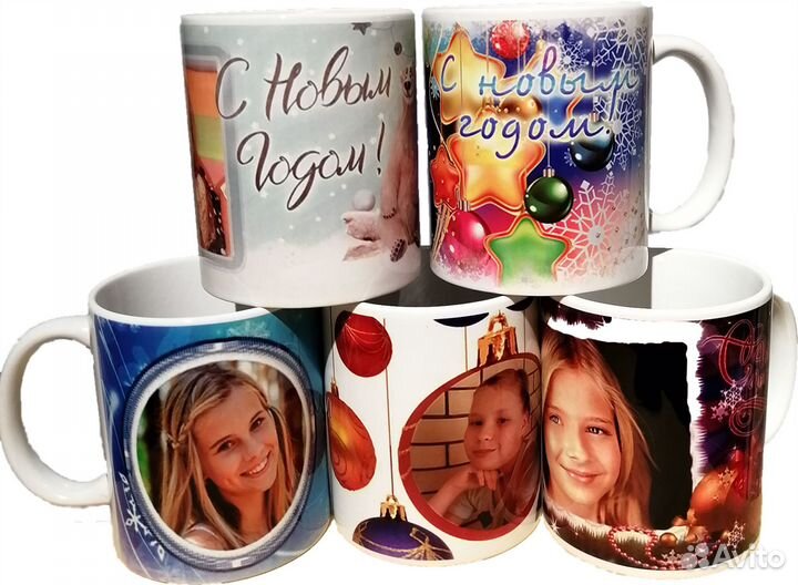 Фото печать на кружках, футболках