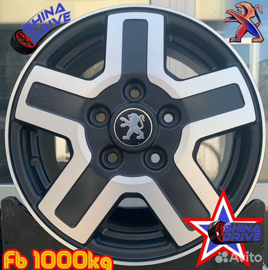 Диски Peugeot Boxer Bus R16 5x118 Black Groove