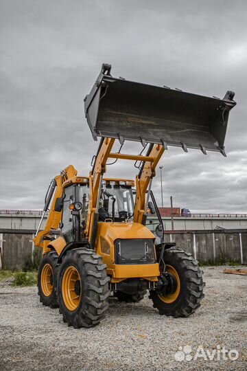 Экскаватор-погрузчик LuGong LG388H, 2023