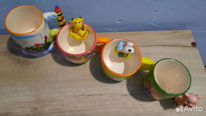 Кружки керамические для деток