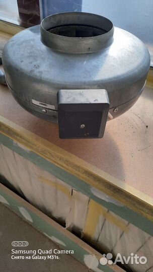 Вентилятор канальный