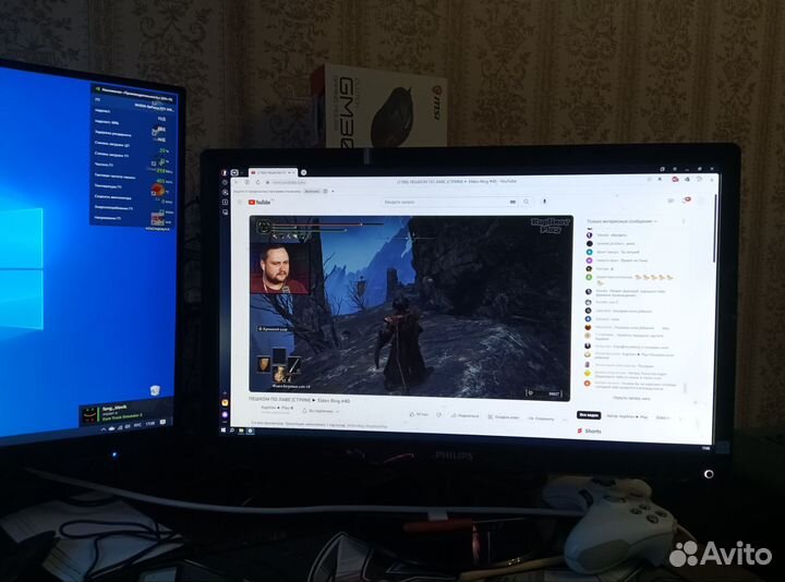 Монитор philips 22 fullHD