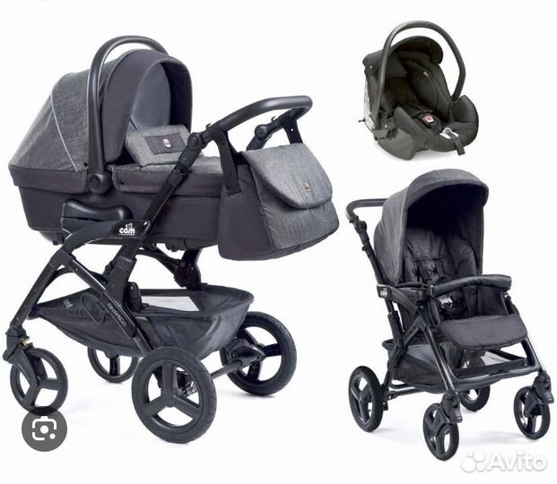 Коляска 3 в 1 cam dinamico